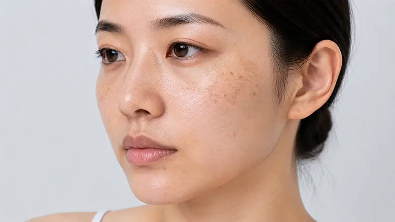 md:complex Melanocuticals美白淡斑亮肌水光療程前參考圖